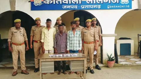 प्रतापगढ़ में बकरी चोरी गिरोह का भंडाफोड़, तीन गिरफ्तार