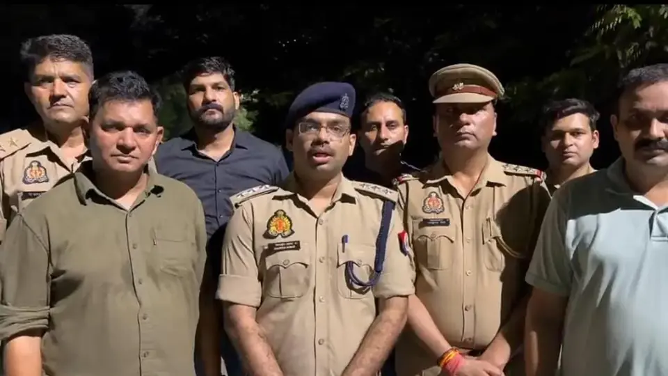 Ghaziabad police arrest two suspects after shootout during anti-crime operation