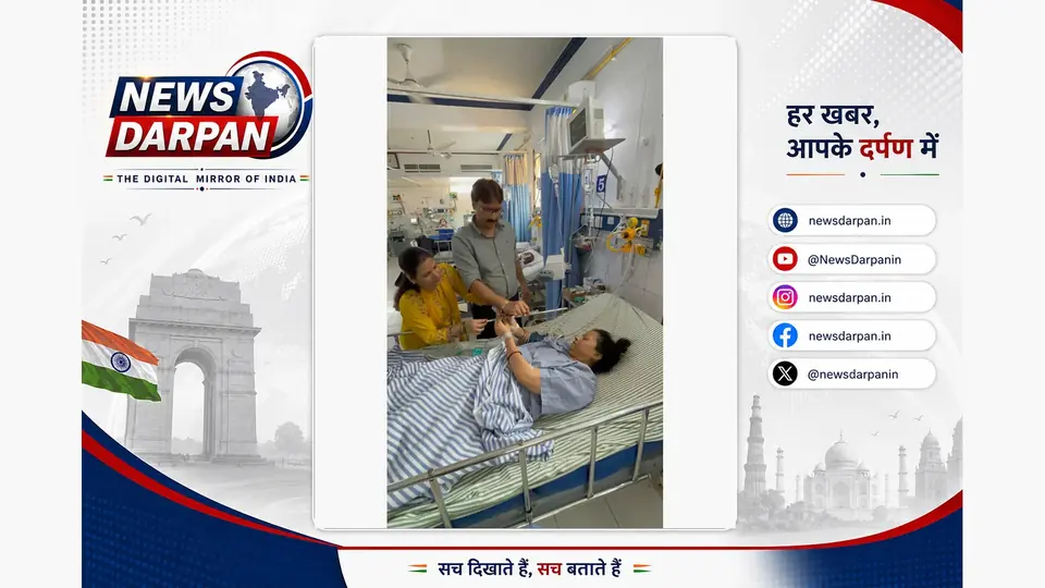 Sister ties rakhi to brother from ICU bed on ventilator support