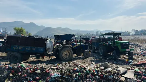 The Hindu impact: Garbage spot cleared near government school in J.C. Nagar