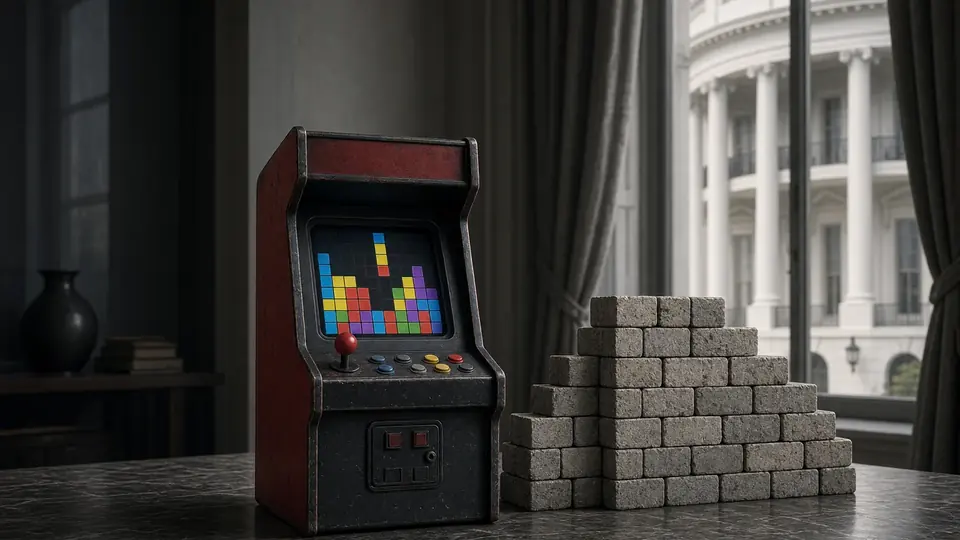 Tetris Company denies authorizing White House's unauthorized border wall game