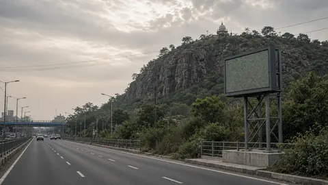 Southern Railway to Reduce Brightness of Tirusulam LED Screen After Motorist Complaints