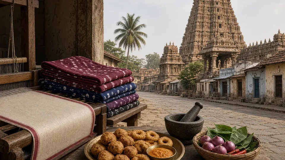 Madurai's Sungudi Saris and Jigarthanda: A Visitor's Guide
