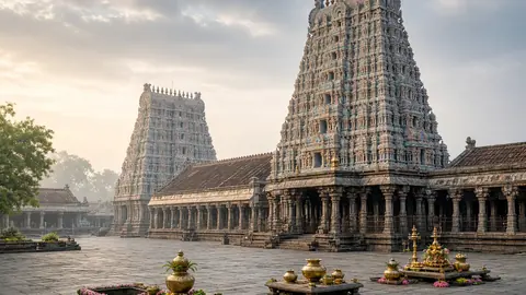 Madurai’s Meenakshi Temple kumbabishekam LIVE: Devotees gather in large numbers