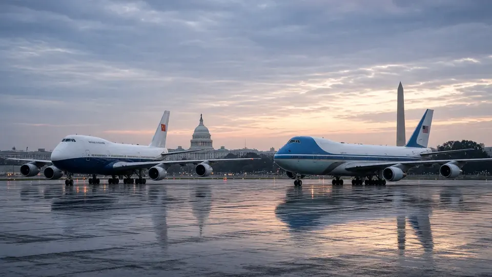 How does Xi Jinping’s ‘special plane’ compare with Air Force One?