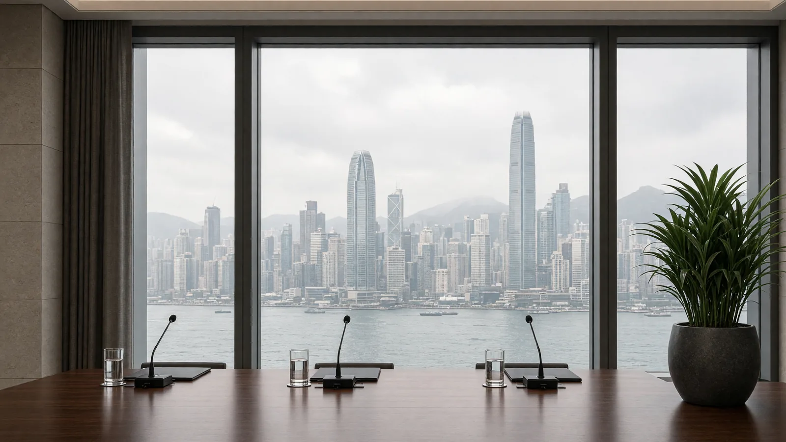 Hong Kong leader vows support for media’s global reach, to review TV practice code