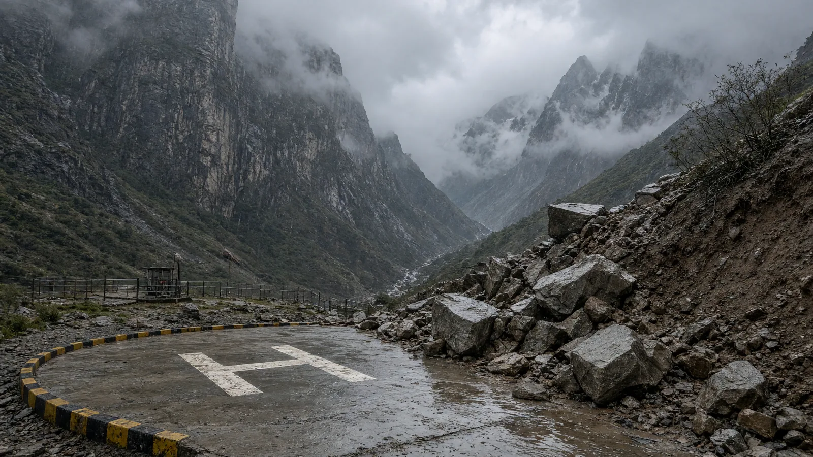 Man killed by falling boulders near Cheerbasa Helipad as Kedarnath Yatra suspended temporarily