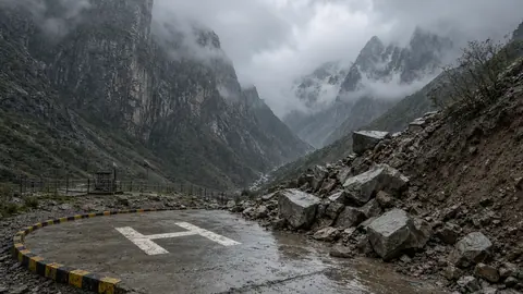 Man killed by falling boulders near Cheerbasa Helipad as Kedarnath Yatra suspended temporarily