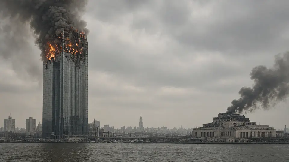Hijacked planes destroy World Trade Centre, strike Pentagon in coordinated attacks