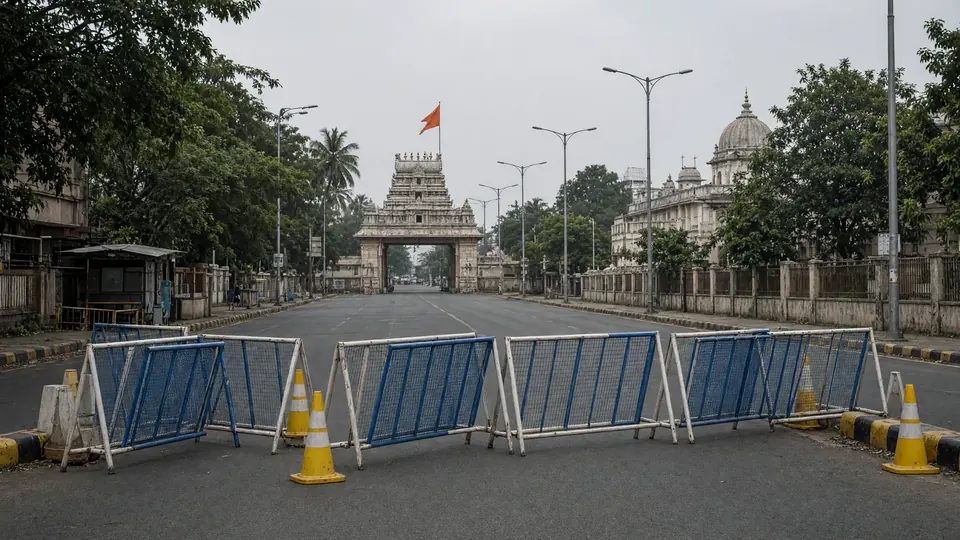 शिवमोगा में गणेश जुलूस के लिए कड़े सुरक्षा इंतजाम