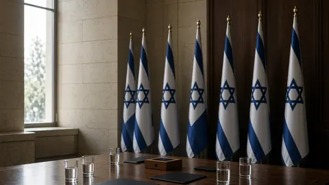 Netanyahu’s main challenger accuses Israeli PM of prioritising survival over security
