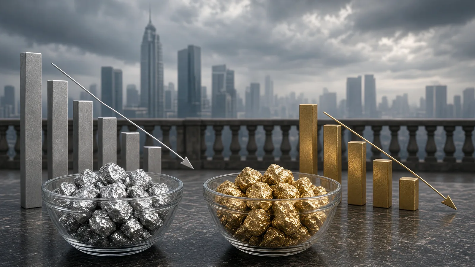 Silver and gold ETFs slide up to 3.6 percent on global cues
