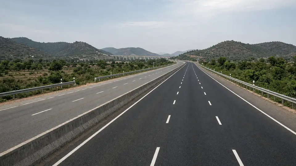 चेन्नई-तिरुपति हाईवे पर NHAI ने दोगुना री-क्लेम बिटुमन का ट्रायल किया