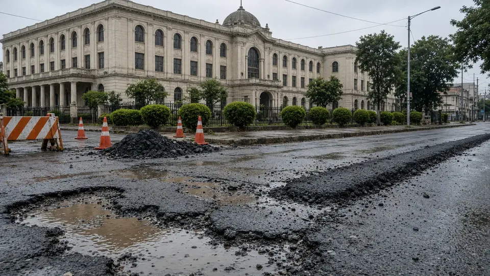 Guntur Municipal Commissioner orders all potholes fixed within three days