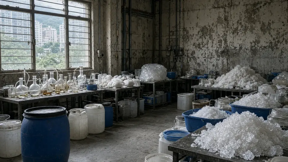 Hong Kong police dismantle major methamphetamine lab, seize 23 million dollars