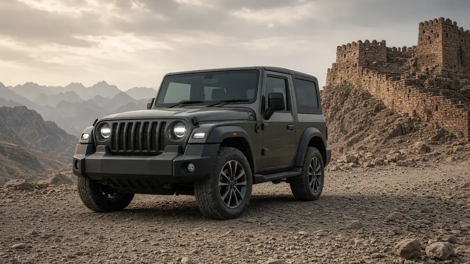 Mahindra teases three-door Thar facelift launching September 22, 2026