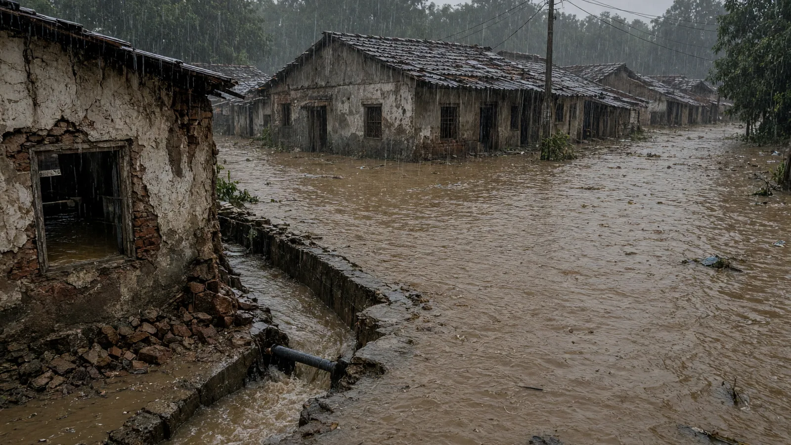भारी बारिश से बरेली की खस्ताहाल नाली व्यवस्था बेनकाब, घरों में भरा पानी