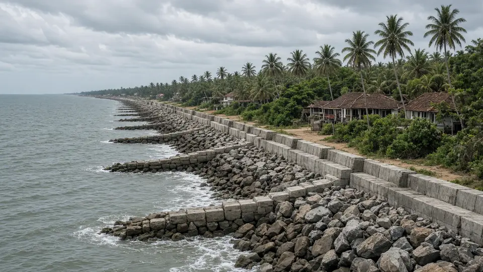 Kerala launches ₹93-crore coastal defence project to protect eroding Pozhiyoor shoreline