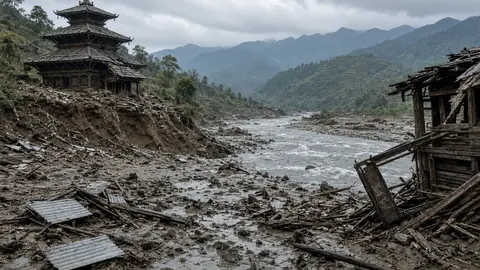 Nepal flood survivors face economic ruin as migration beckons