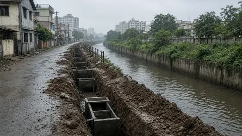 विरुगमबक्कम नहर के पास नाली का काम 2 हफ्ते में होगा पूरा