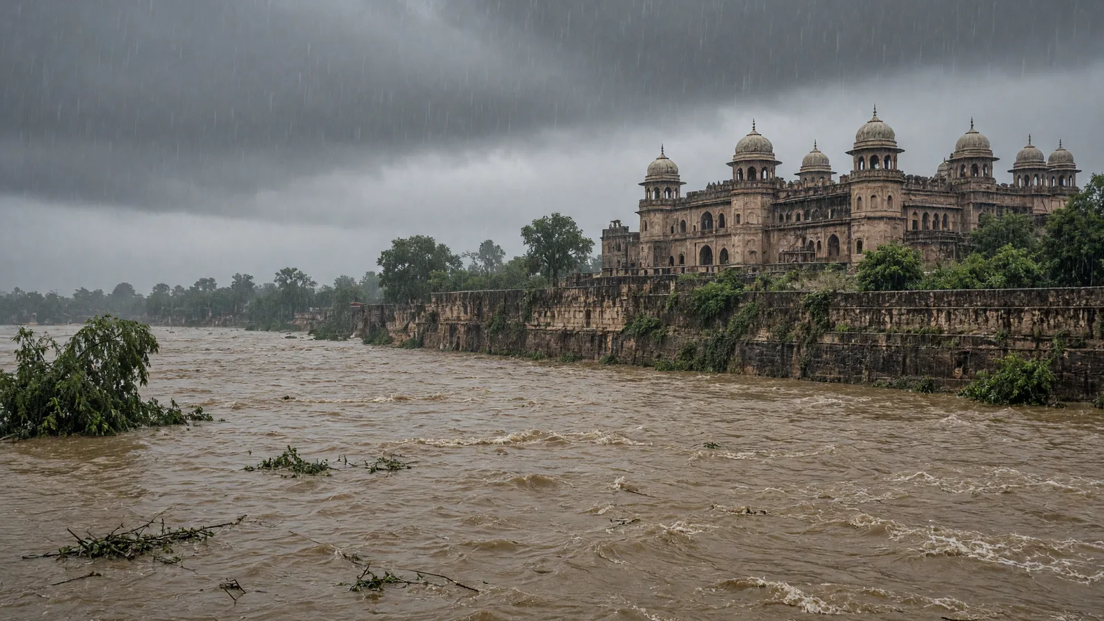 यूपी में बारिश से 13 मौतें, कई राज्यों में अलर्ट