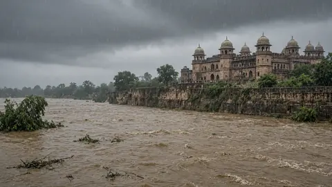यूपी में बारिश से 13 मौतें, कई राज्यों में अलर्ट