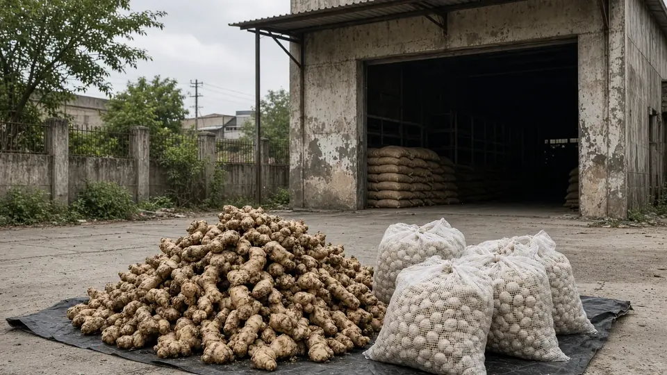 Malkajgiri police seize 730 kg suspected adulterated ginger-garli