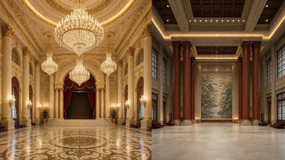 Trump vows White House ballroom will surpass Beijing's Great Hall of the People