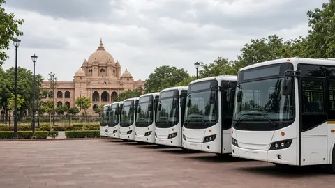 Madhya Pradesh Relaunches Public Bus Service After 21 Years With 351 Buses