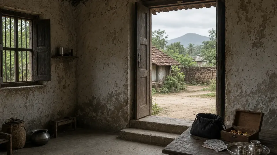 Burglars steal gold and cash from farmer's home in Tiruvannamalai