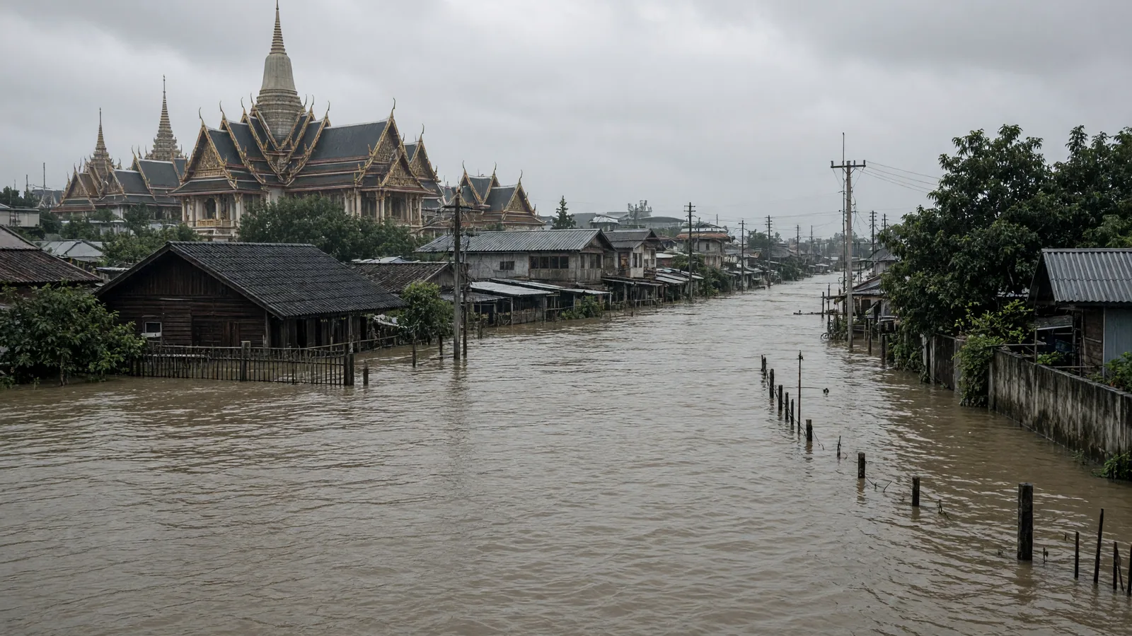 Bangkok Declares Flood Disaster After Heavy Rains Submerge Neighbourhoods