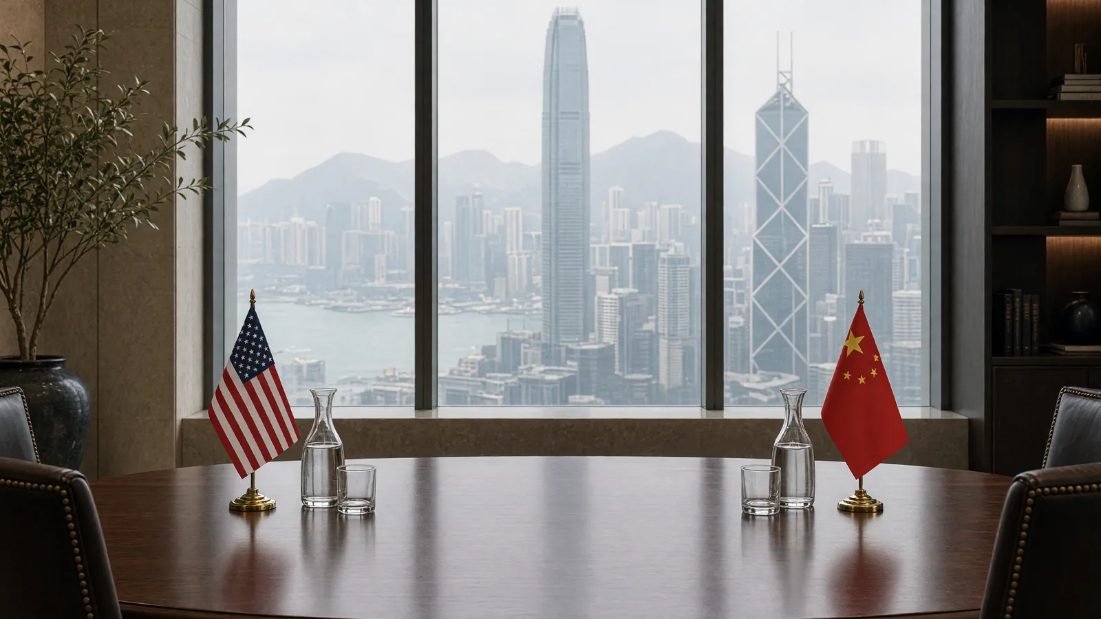 China-US Dialogue Will Ease Global Uncertainty, Hong Kong Finance Chief Says
