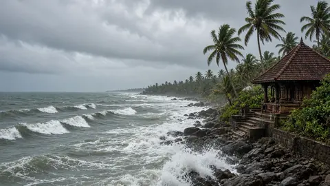 IMD Issues Swell Wave Alert For Kerala Coast From September 26-28