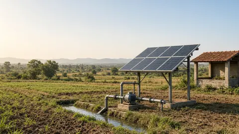 PM KUSUM C: Where the sun keeps the water pumpsets running