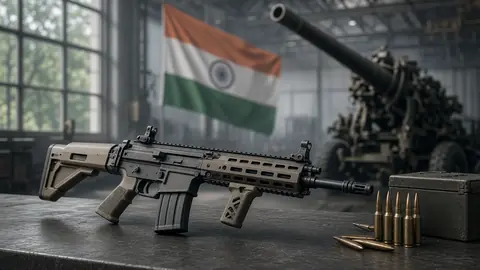 India targets weapons self-reliance with fully local assault rifle