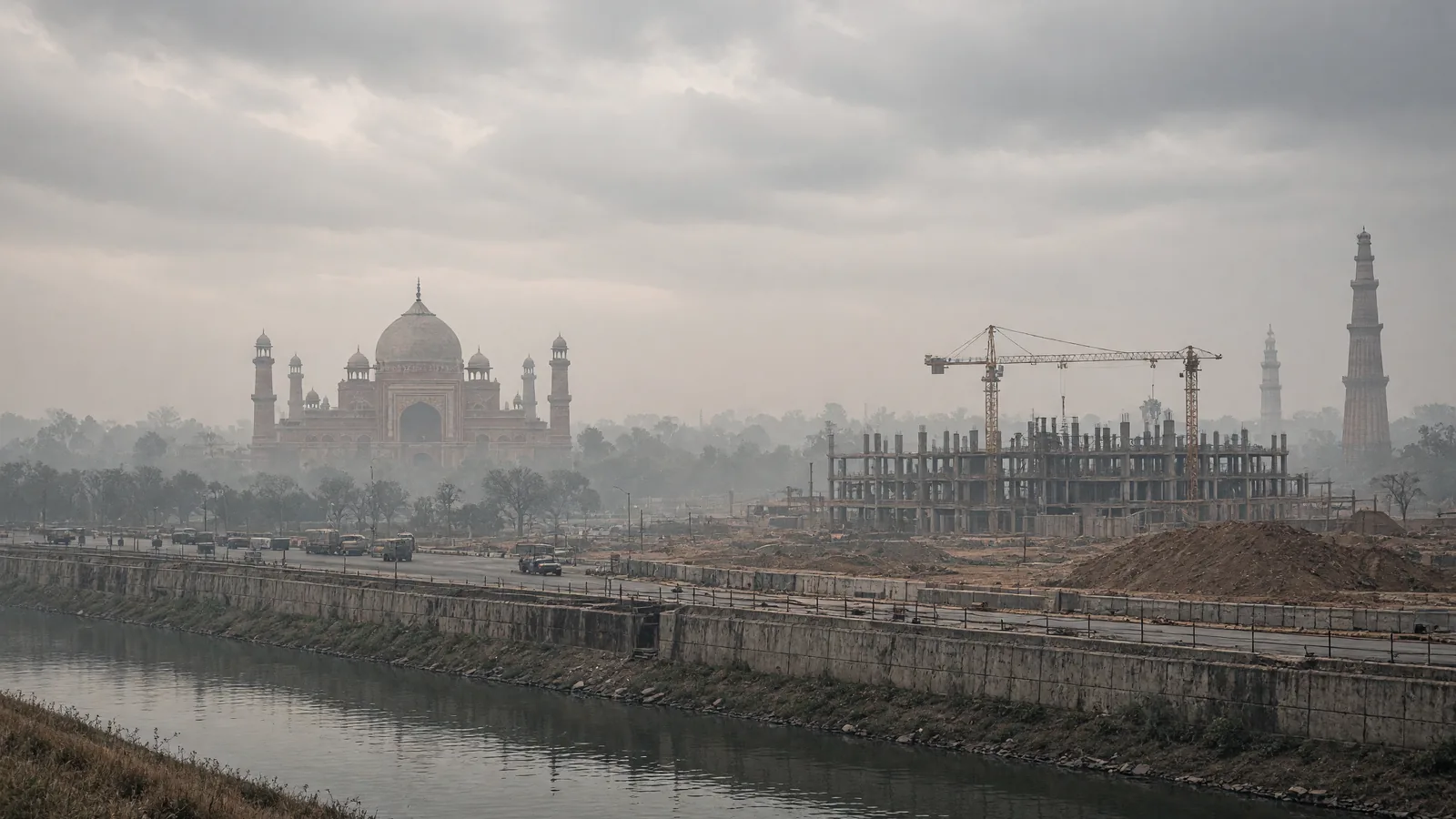 Delhi announces vehicle curbs, work-from-home, construction bans for winter pollution