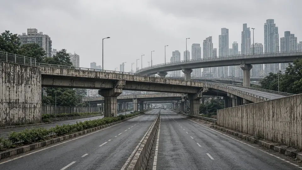 गडकरी मुंबई ट्रैफिक में एक घंटे फंसे, पुरानी इन्फ्रास्ट्रक्चर बदलने का प्रस्ताव दिया