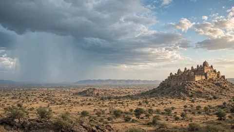 Southwest monsoon to withdraw from Rajasthan in three to four days