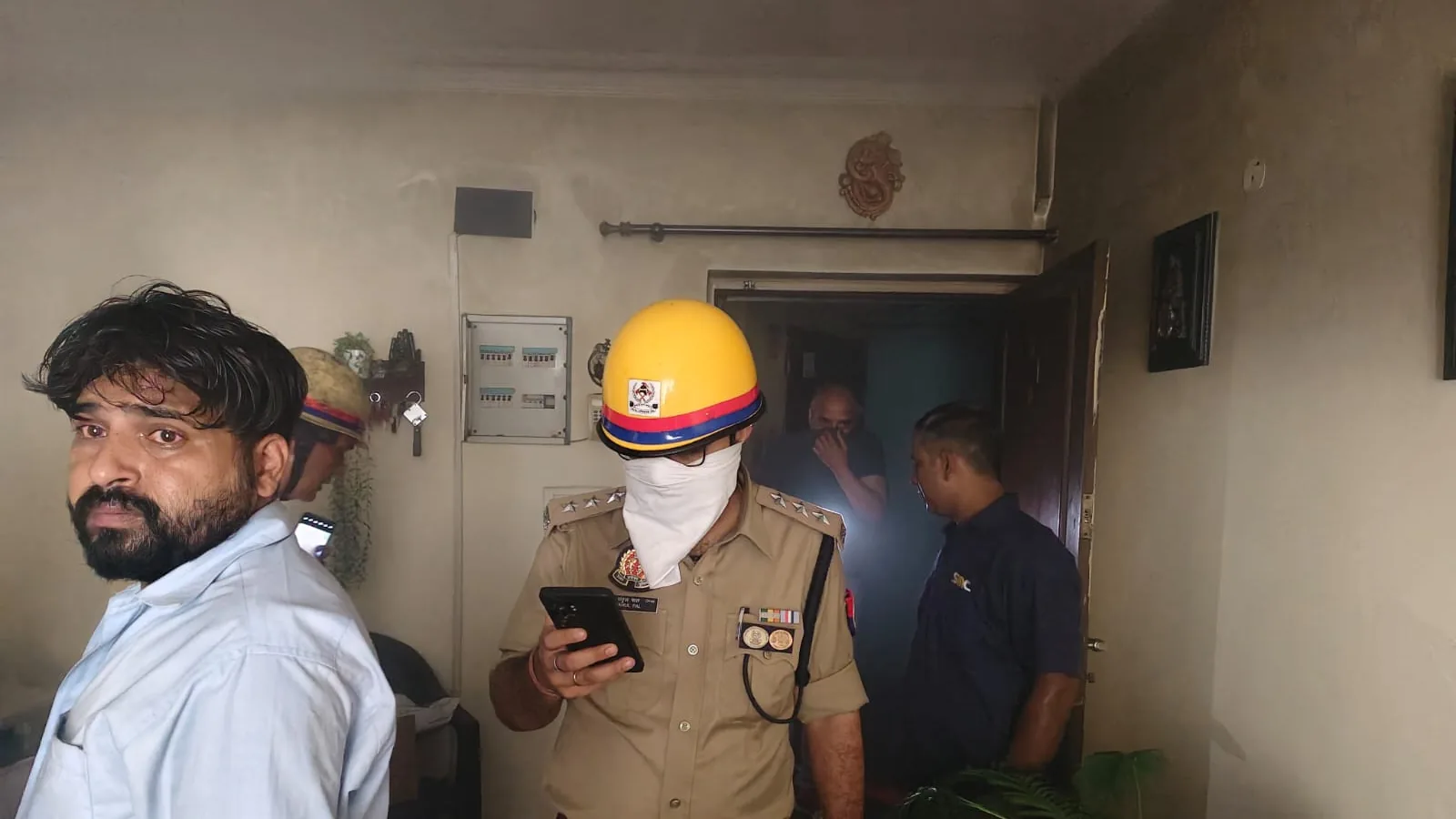 Major fire at Indirapuram residential complex contained, no casualties reported