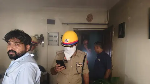 Major fire at Indirapuram residential complex contained, no casualties reported