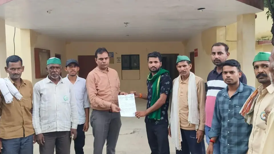 किसान यूनियन ने कानपुर देहात में 5 सूत्रीय ज्ञापन सौंपा, 5 दिन में कार्रवाई की मांग