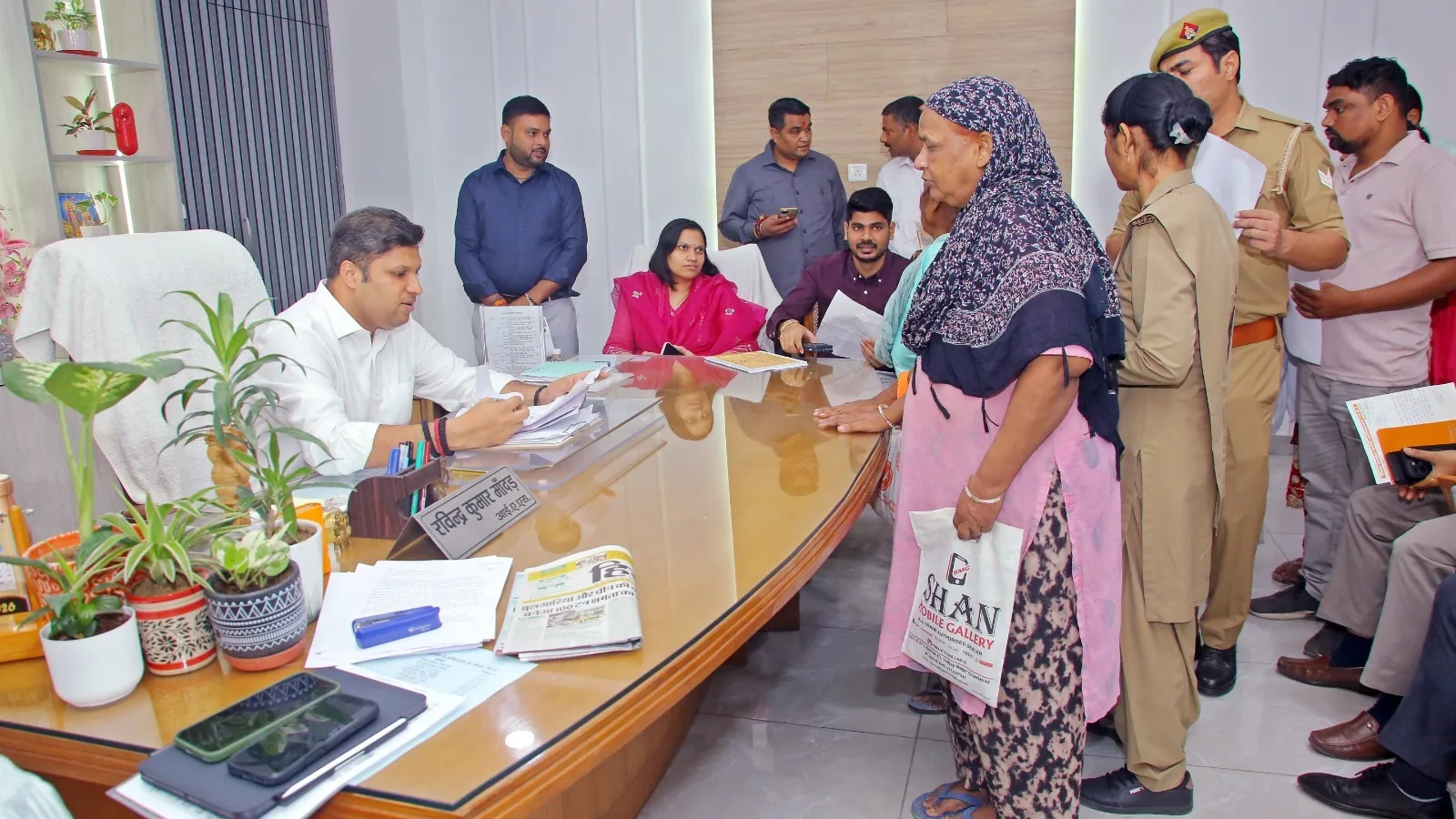 Ghaziabad District Magistrate holds public grievance hearing, directs swift action on complaints