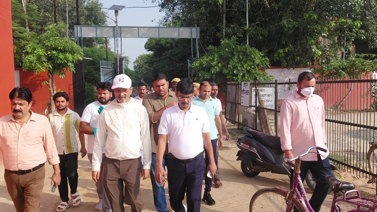 Hathras DM Inspects Stadium, Orders Better Facilities For Players