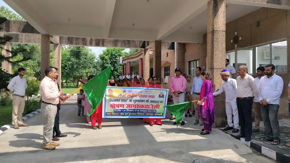 Shravasti launches 9th National Nutrition Month to boost health among children, girls, women