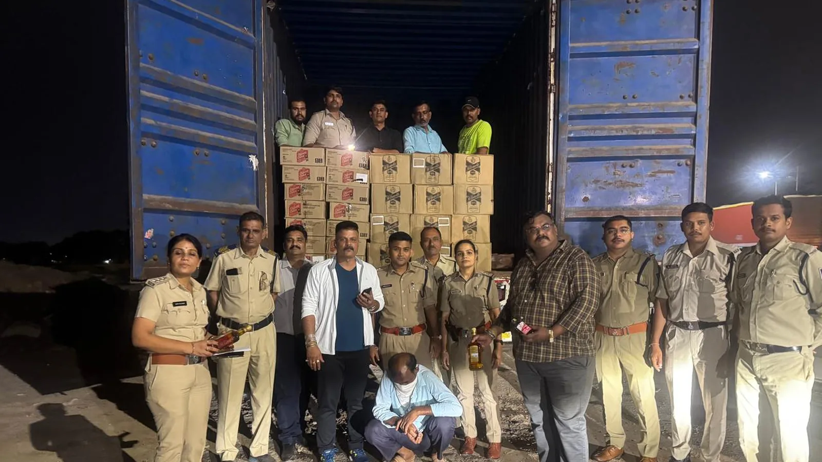 Indore Excise Department seizes 55 lakh rupees worth illegal liquor in crackdown