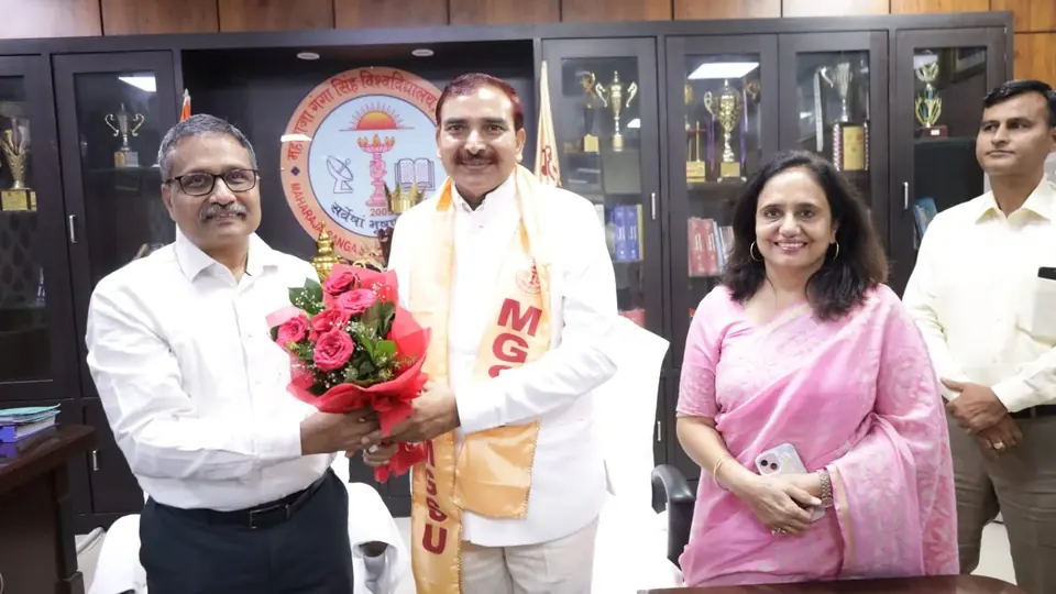 Prof Narsi Ram Bishnoi assumes charge as MGSU Vice-Chancellor