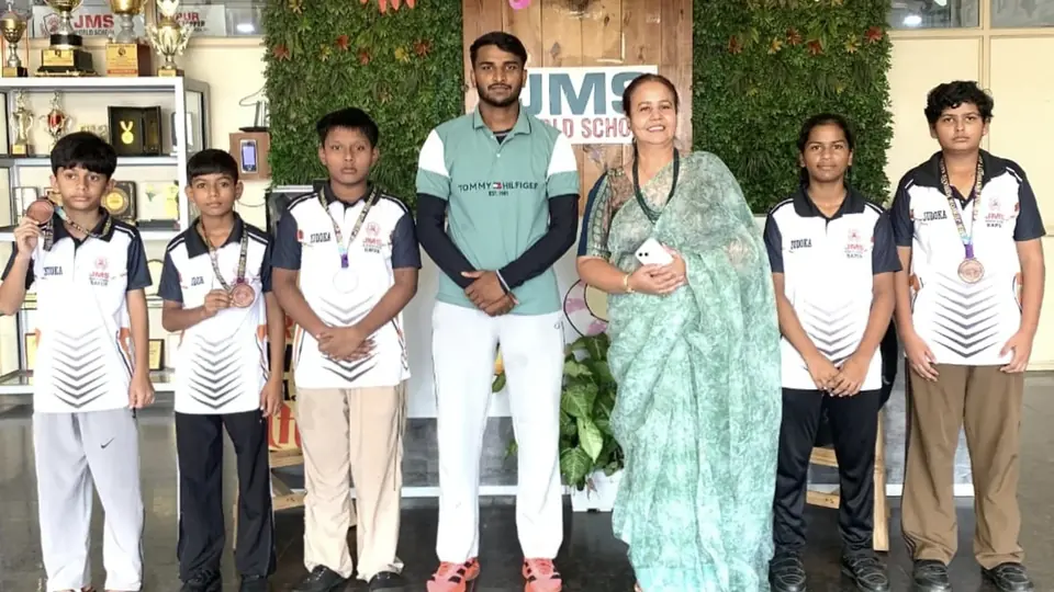 JMS World School Hapur wins four medals at national Kuraash championship