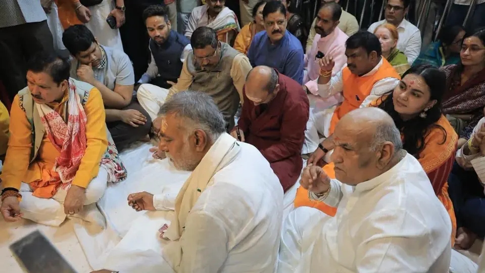 उज्जैन में महाकालेश्वर की राजसी सवारी में मध्यप्रदेश के मंत्रियों ने शिरकत की