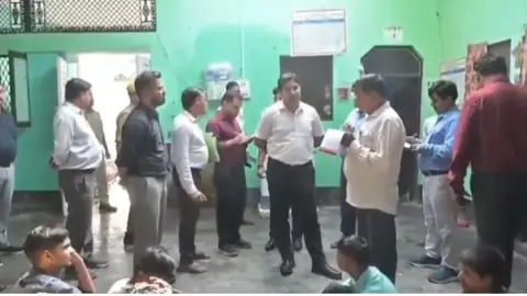 Sambhal DM Inspects Old Age Home, Orders Cleanliness And Quality Food