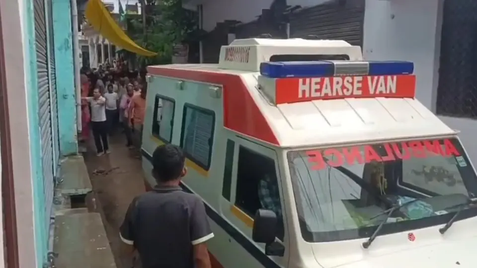 Two From Rath Die In Greater Noida Double-Decker Bus Fire